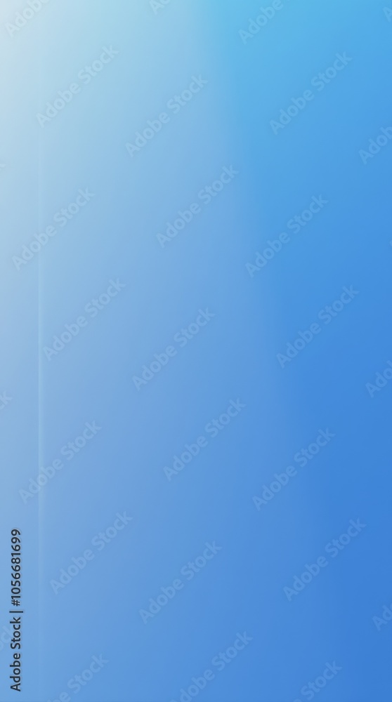 Poster smooth blue gradient background with a soft, calming transition