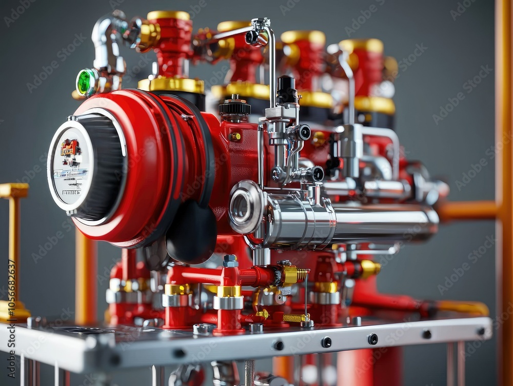 Poster testing an ice engine on a rig a detailed look at mechanical engineering practices