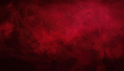 Painting of a red background