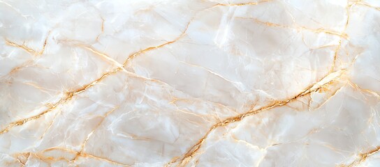 Fototapeta premium Elegant marble texture with gold veining, offering a luxurious and sophisticated background for design projects or interior decor.