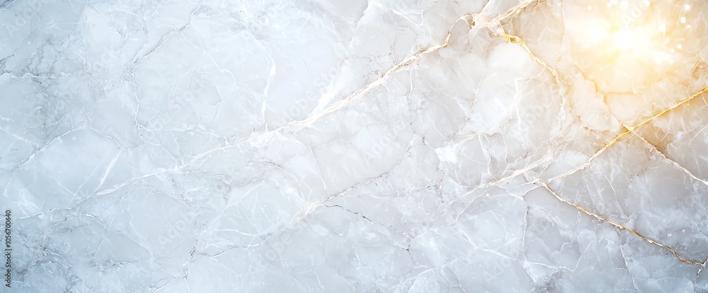 Poster elegant marble texture with subtle cracks and warm sunlight. perfect for backgrounds and design proj