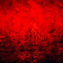 red background, Intense Red Grunge Texture with Depth