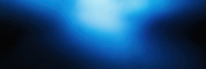Obraz premium Grainy Blue and Black Abstract Background
