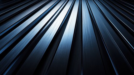 Elegant Modern Black Background with Deep Lines