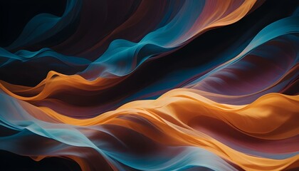 Fototapeta premium abstract, layered, textures, flowing, organic, dynamic, seamless, modern, aesthetic, depth, smooth, bold, rhythmic, wallpaper, immersive, large-scale, contemporary, fluid, wave, brushstrokes, pattern,