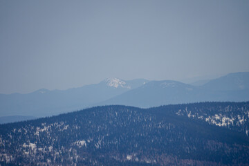 winter mountain landscape