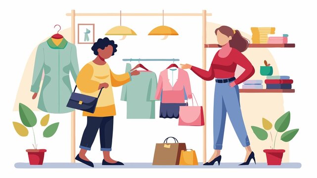 They accompany clients on shopping trips, offering styling advice and helping them choose the best options.