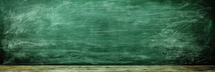 Green Chalkboard Texture for Educational Use