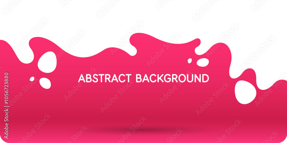 Poster modern backgrounds with abstract elements and dynamic shapes. compositions of colored spots. vector 