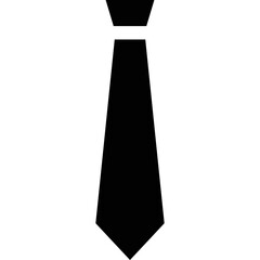 Simple vector icon tie
