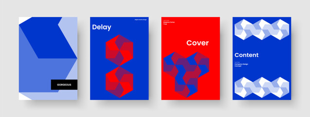 Obraz premium Modern Brochure Design. Abstract Background Layout. Geometric Report Template. Book Cover. Flyer. Business Presentation. Poster. Banner. Journal. Leaflet. Advertising. Newsletter. Notebook