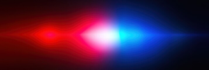 Fototapeta premium Abstract Dark Background with Glowing Red and Blue Light