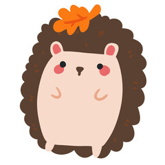  Little hedgehog autumn