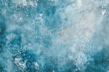 Blue stone pattern perfect for summer wallpaper designs. Retro-style cement and sand texture wall. Pale cyan abstract concrete wall artwork