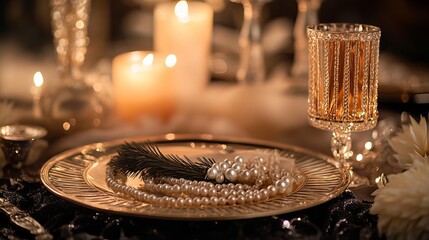 A 1920s Gatsby-inspired theme with flapper dresses, pearls, and a glamorous backdrop. Perfect for a classy Christmas vibe
