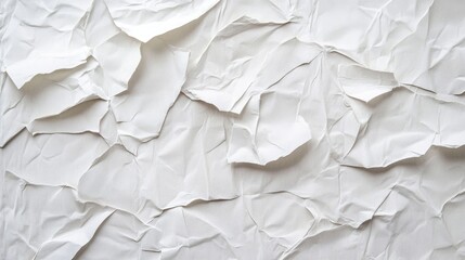 Fototapeta premium White paper texture with a cardboard background Weathered paper surface ideal for decorative designs and natural themed concepts