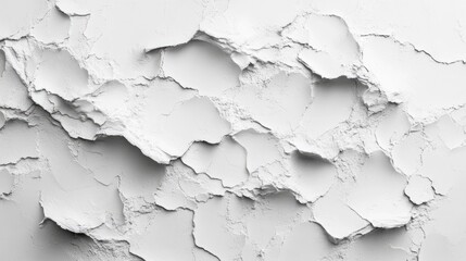 Obraz premium Textured white background featuring rough surfaces and irregular patterns