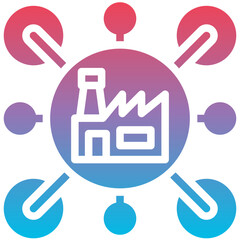 Obraz premium Network Icon