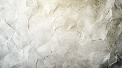 Grunge abstract background featuring old paper with layered translucency in shades of white and silver