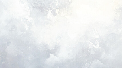 Obraz premium Abstract horizontal watercolor background. Neutral light colored empty space background.