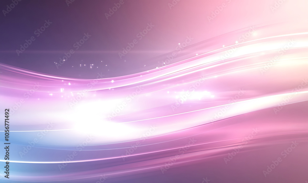 Wall mural abstract background with waves-generative ai