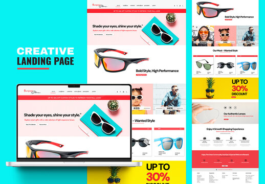Creative Landing Page