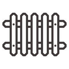 fence line icon