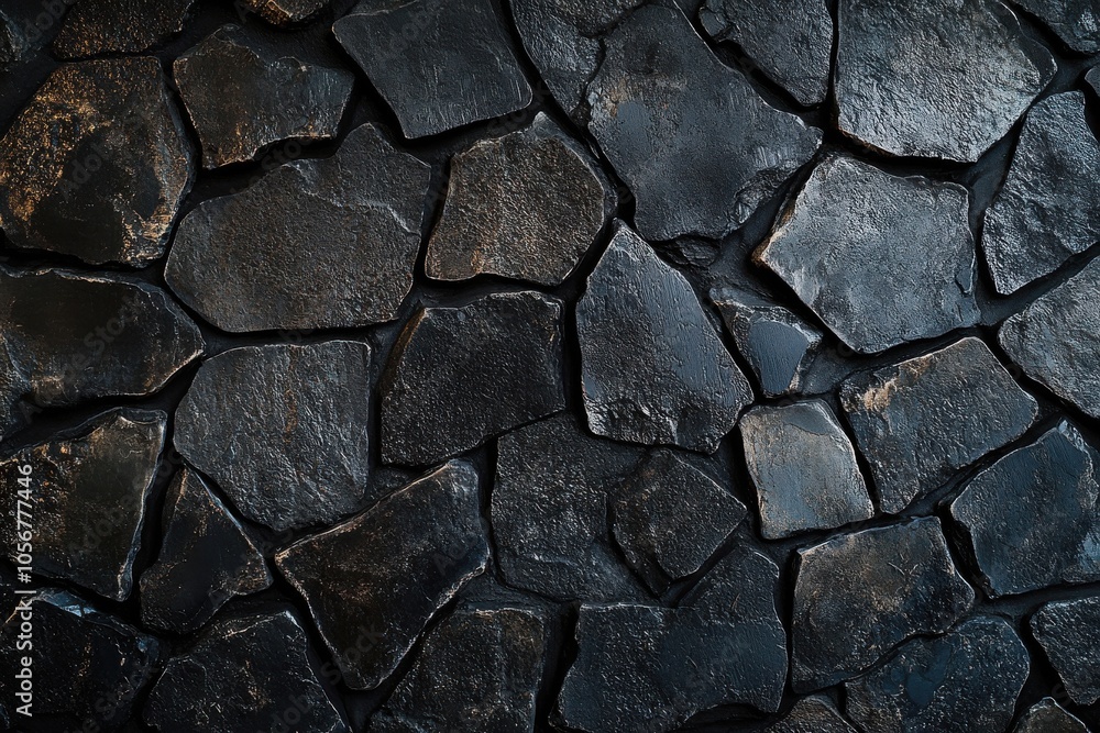 Poster artistic dark concrete and rock texture for deep background. innovative visual components for improv