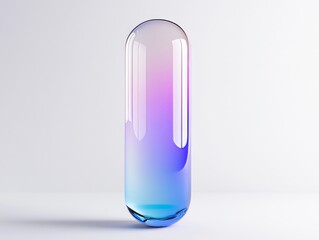 Gradient Glass Capsule - Modern Art