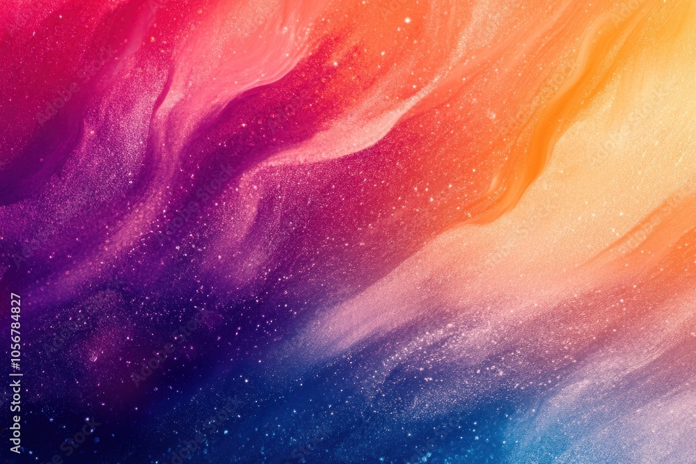 Poster dynamic colorful abstract backdrop for innovative creations. gradient fusion, ombre style. matte and