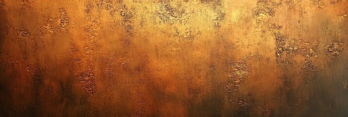 Rusty Copper and Bronze Metal Texture Background