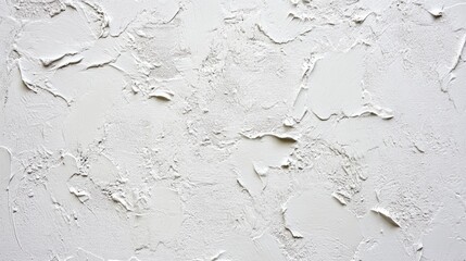 White textured surface of rough filler plaster for background use