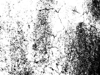 Dust Dots Grunge Texture. Black Dusty Scratchy Pattern. Abstract Grainy Background.