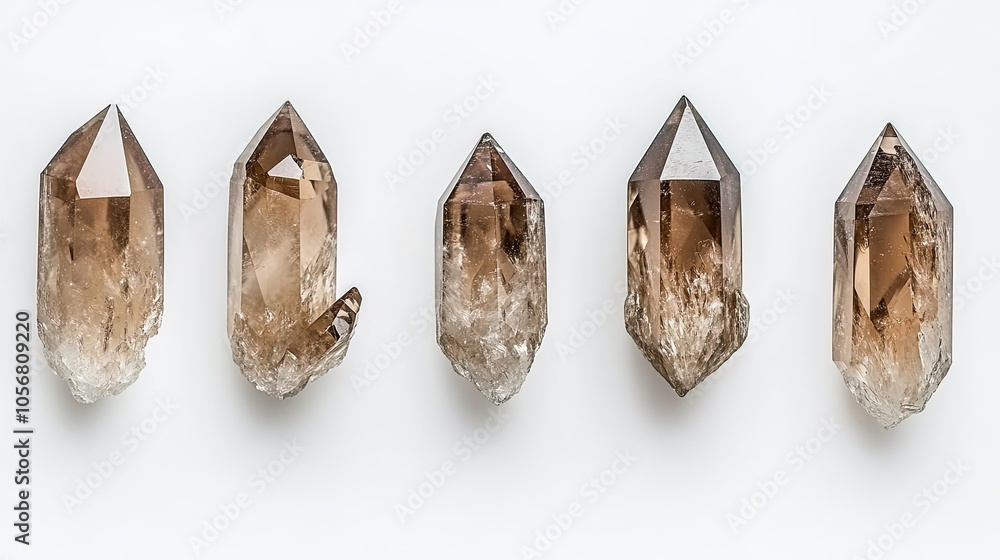 Poster shimmering diamond crystals arranged in a captivating display generative ai