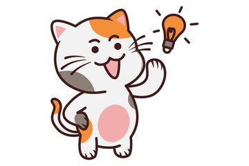 A cat had an idea