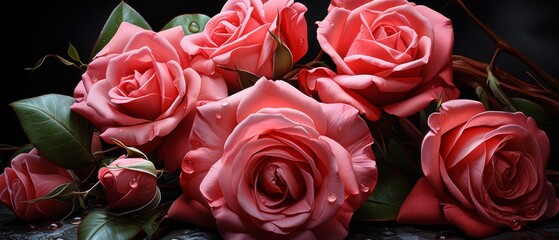 Romantic Roses for Valentine's Day Celebration