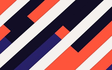 Bold  USA  text lettering in US flag colors, stars and stripes pattern, clean patriotic typography