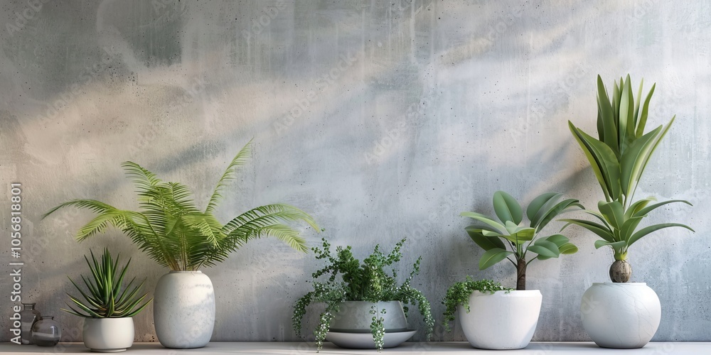 Poster clean and simple botanical setup
