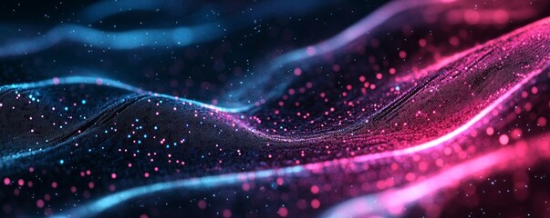 Fototapeta premium Abstract Digital Wave Design