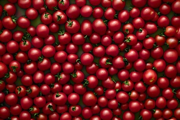 Fresh Red Cherry Tomatoes Harvest Collection
