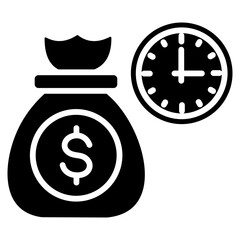 Time Is Money Icon