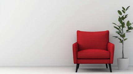 Elegant Reclining Armchair: Cozy Comfort with Supportive Design for Relaxation and Style