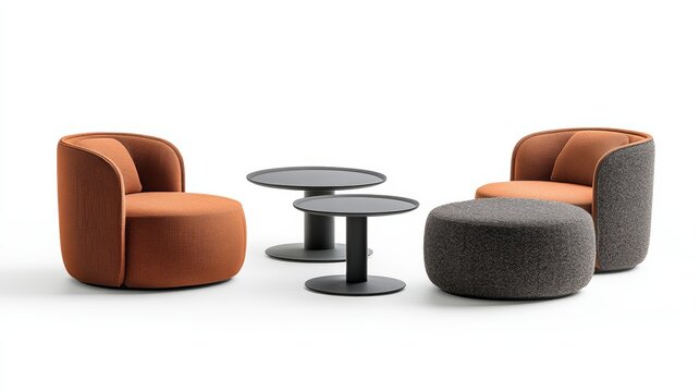 Stylish furniture set, elevate your dining and entertaining experience with this elegant collection of chairs table