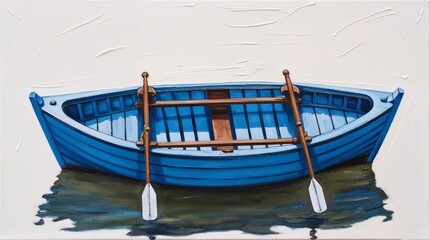 Obraz premium boat on the river