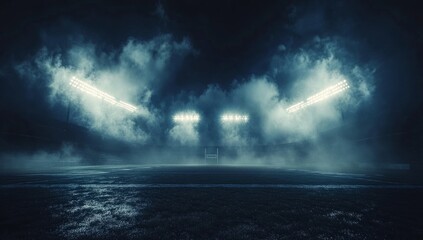 Obraz premium Mysterious Night Stadium