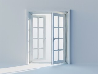 Open Window with Light Coming Through