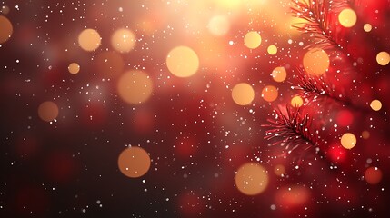 Capture the beauty of the season with this stunning picture of a pure red festive background, sure to elevate the visual appeal of any presentation or marketing material.