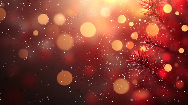Capture the beauty of the season with this stunning picture of a pure red festive background, sure to elevate the visual appeal of any presentation or marketing material.