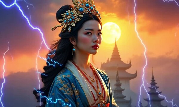 portrait of amaterasu 