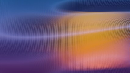 Abstract Gradient Sunset with Ripple Texture